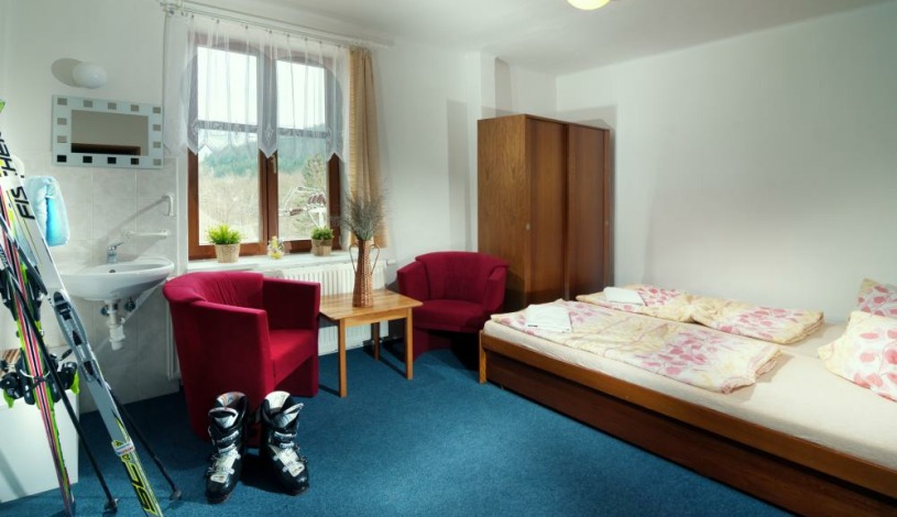 Chata Labská - Špindlerův Mlýn Špindlerův Mlýn - 2 lůžkový pokoj, 1 lůžkový pokoj